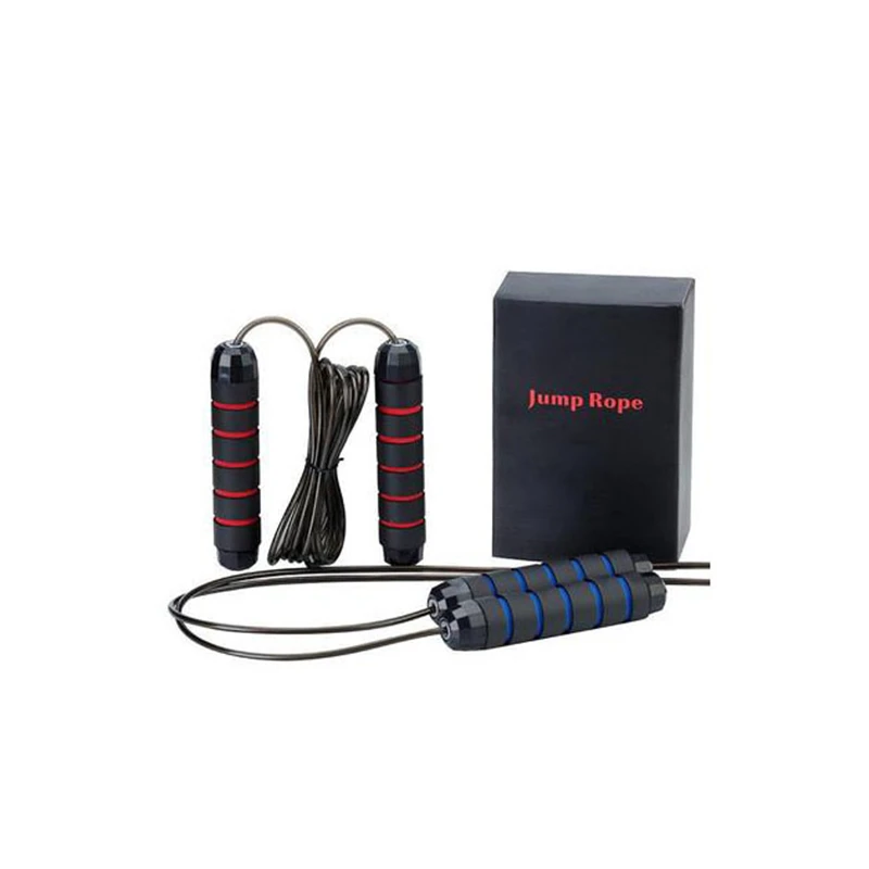 

Factory supplier popular Speed exercise home outdoors workouts jump rope, 4 colors