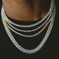 

Diamond Tennis Chain in White Gold 5mmx20''