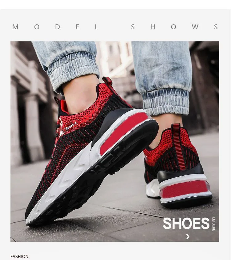 

2021 new tide mesh upper breathable daddy shoes men's fashion tide sports cool street leisure air cushion shoes for men