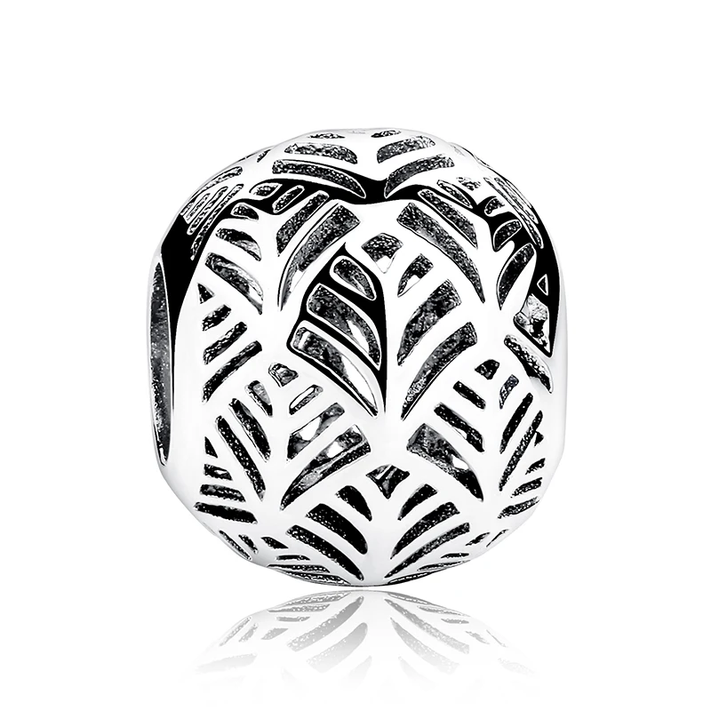 

2021 Best Price 925 Sterling Silver Charms beads 1:1 with LOGO Engraved fit for PAN bracelet European Women DIY Pendant PAS112