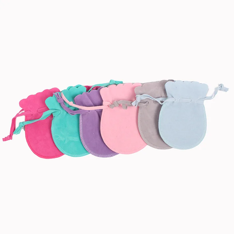 

custom colorful pouches velvet jewelry pouch bag velvet bags for gifts velvet cosmetic bag, Customized color