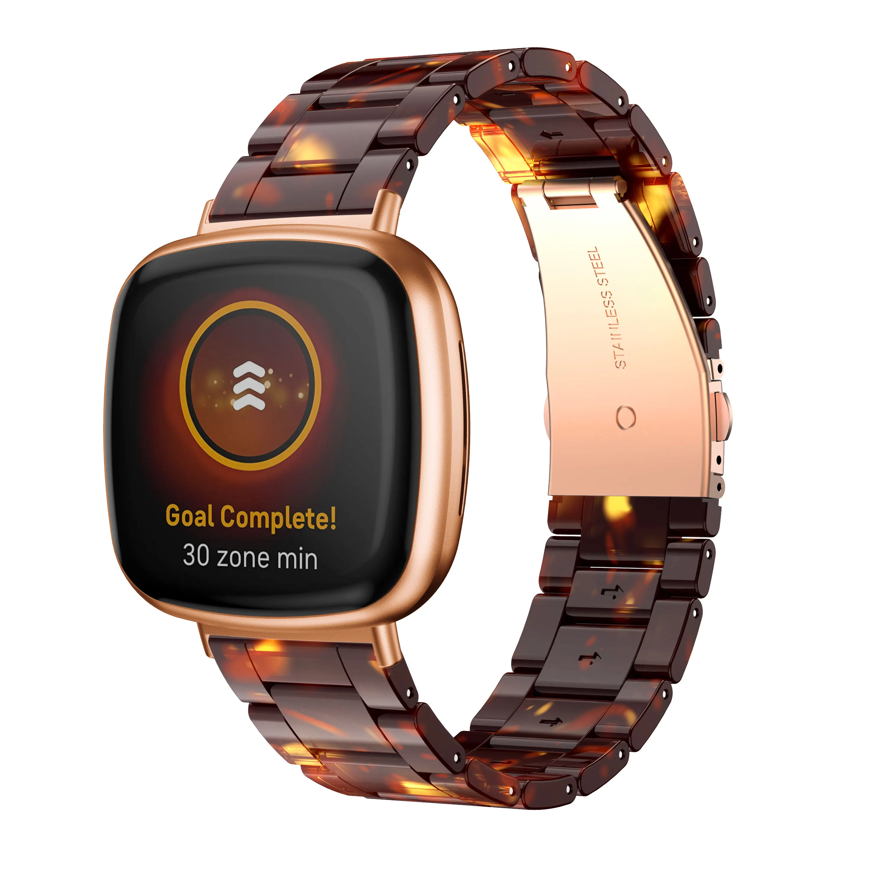 

BAIHUIAM Amazon Hot Personalized Bracelet Fashion Glasses Rubber Watch Band Smart replacement Strap For Fitbit Watch Versa 3