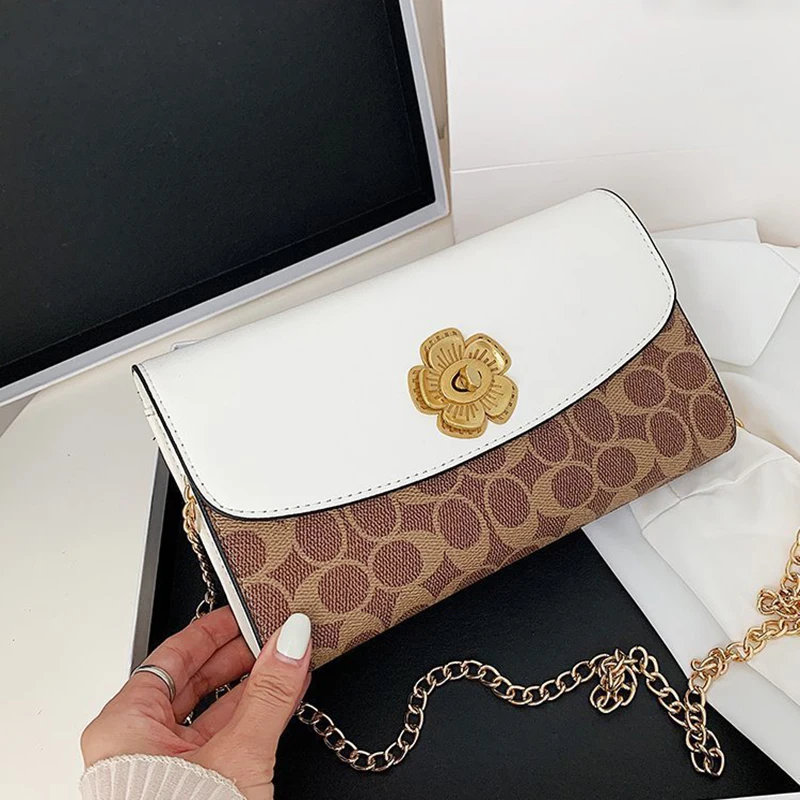 

Luxury Famous Brands Designer PU Leather Handbags Ladies Fashion Totes Ladies Top Handle Chains Shoulder Bags Purses for Women