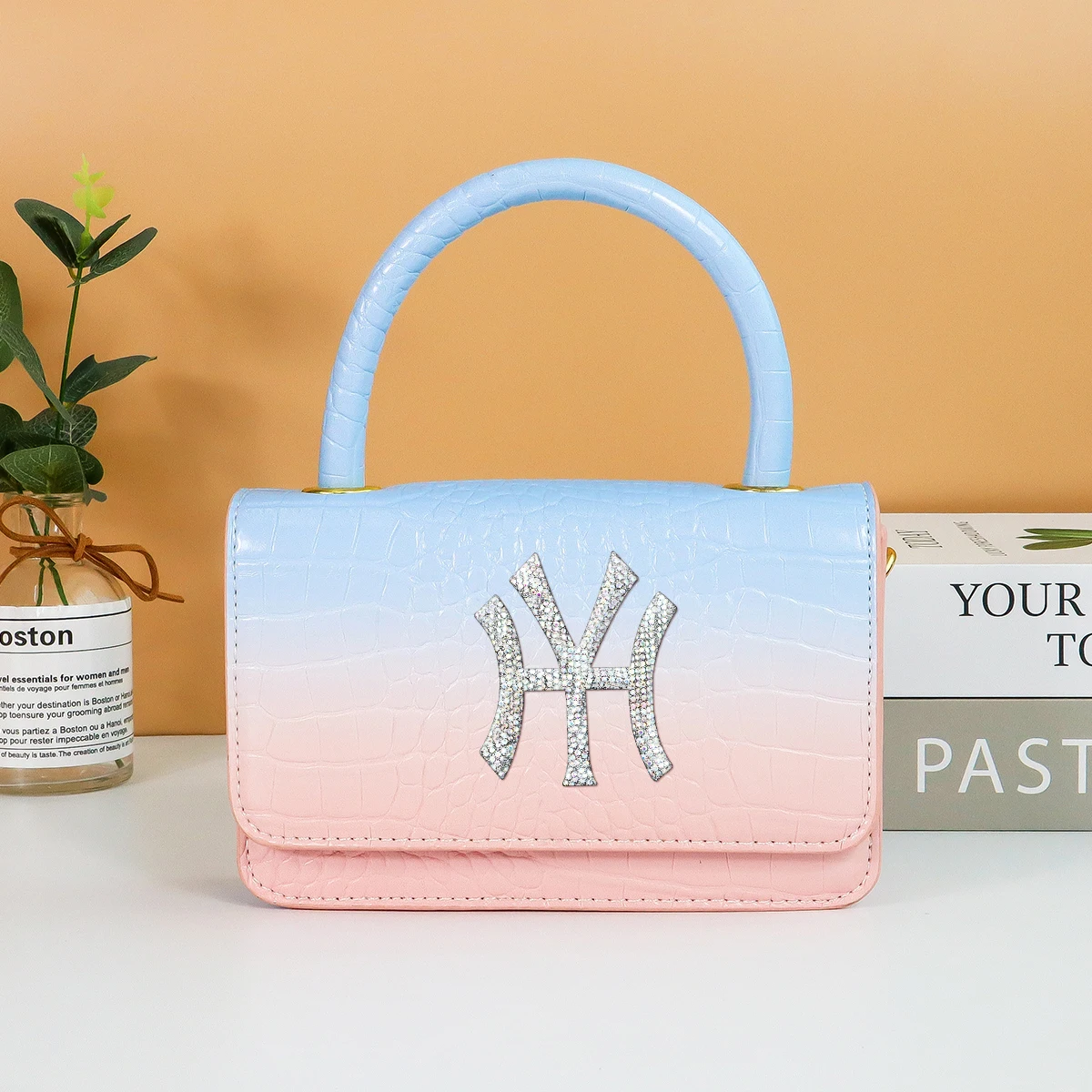 

Women 2021 fall fashion ny handbags luxury shoulder tote bags purse for gilrs, 8 color