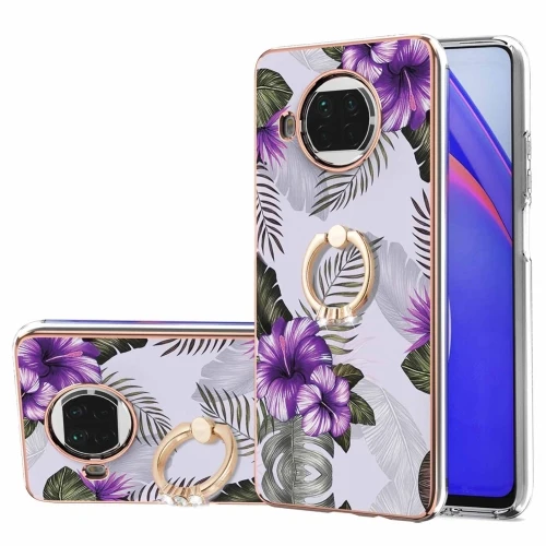 

Dropshipping Phone Case Simple Fashion TPU Shockproof Case with Rhinestone Ring Holder for Xiaomi Mi 10T Lite 5G, 6 colors