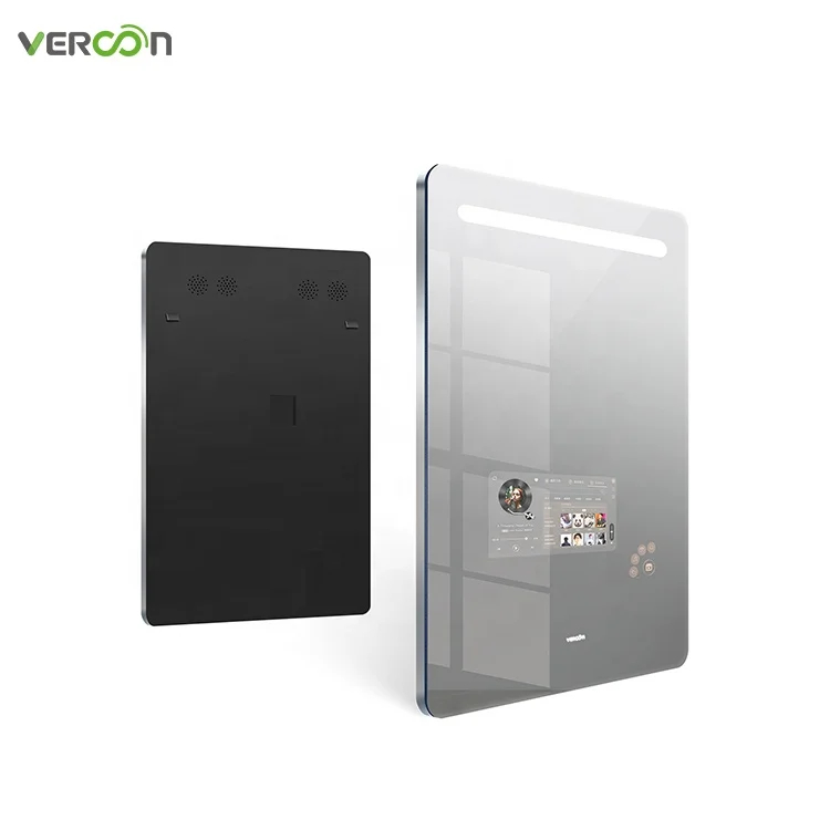 

Home decoration led light smart mirror android system HD touch screen bathroom smart mirror