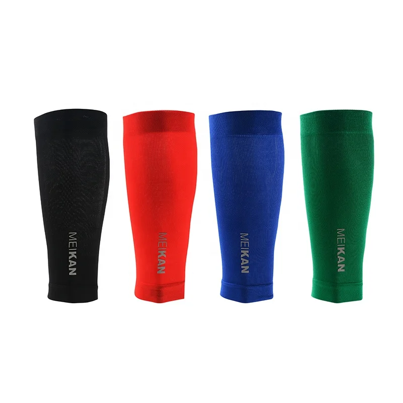 

MEIKAN In Stock Hot Sale Colorful Stretch Fitness Exercise Workout Running Sports Calf Compression Sleeve