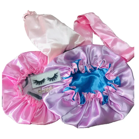 

2020 bonnets and satin hair wraps silk scarf head wrap, Customized