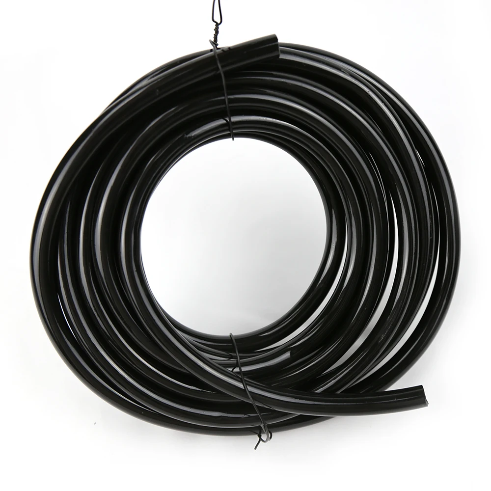 

pvc pu 4mm 6mm black garden hose pipe garden watering drip irrigation tube and garden hoses