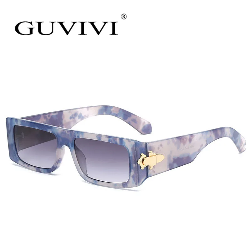 

GUVIVI 2020 New style Luxury fashion brand womens Sunglasses sun glasses women square Retro sunglasses mens
