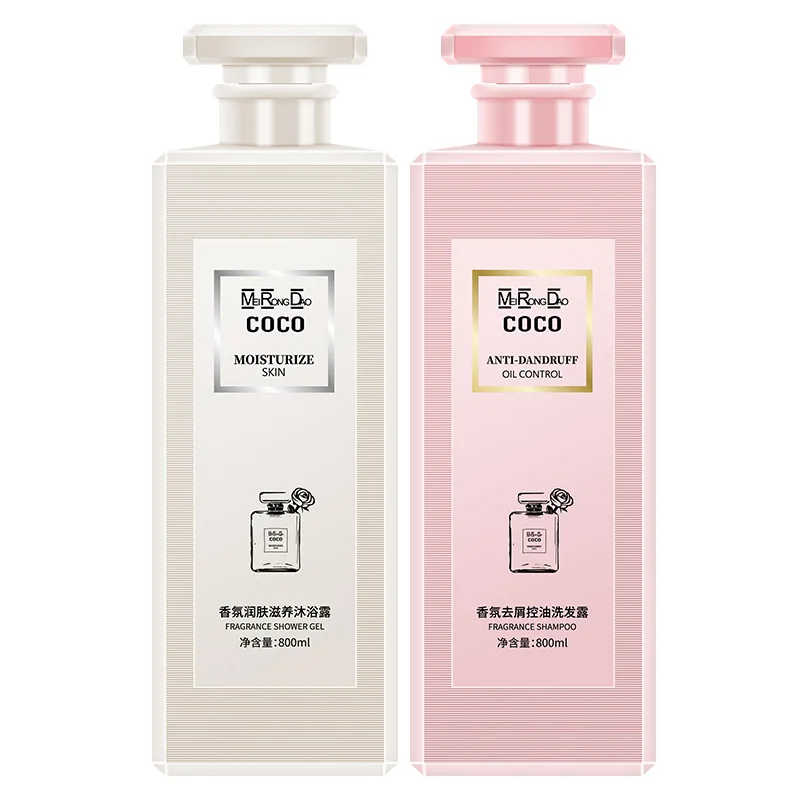 

Perfume shampoo shower gel 800g anti dandruff oil control long lasting fragrance bath milk, As shown