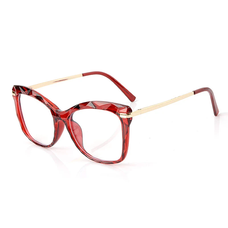 

Metal Spring Hinge Women Eyewear Optical Frame TR90 Eye Glasses Blue Light Filter Designer Glasses