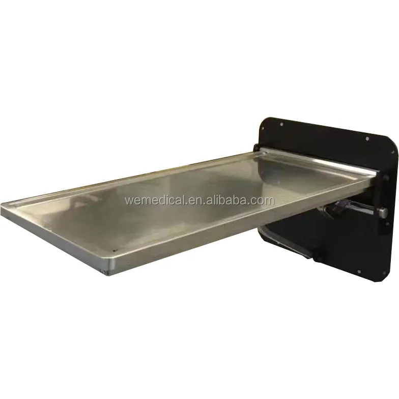 
Veterinary Clinic Equipment Wall Mounted Stainless Steel Treatment Table 