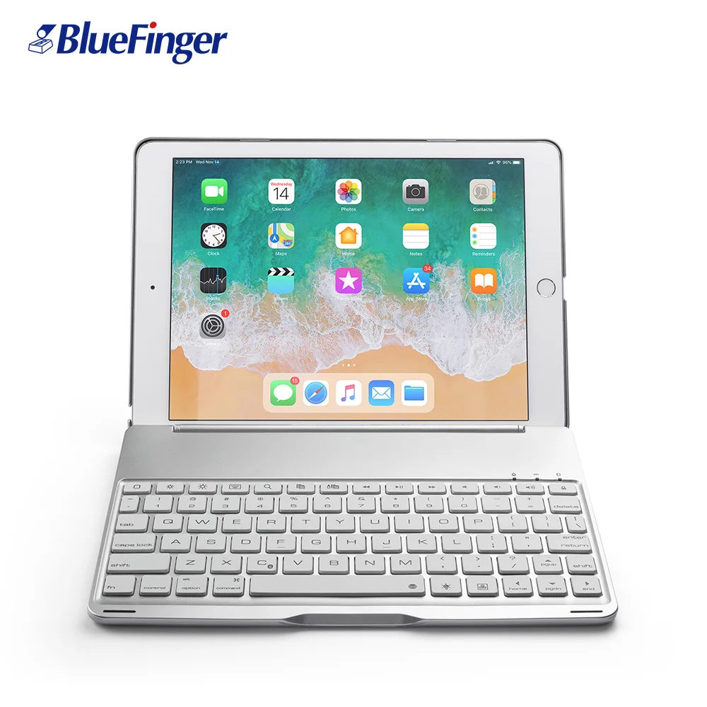 

wireless keyboard case with backlit for ipad 9.7