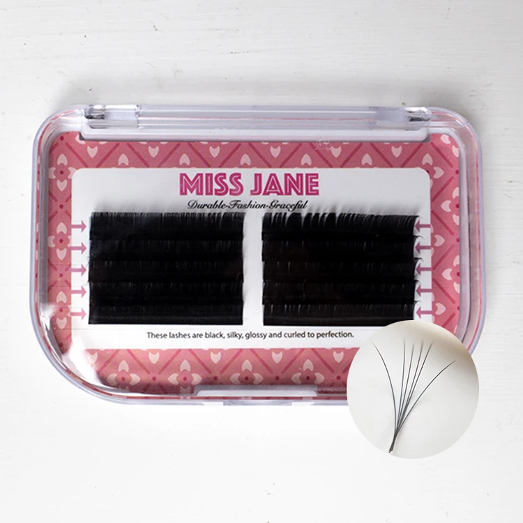 

Multi-length lash extensions in one strip soft wispy fanning lashes, Natural black