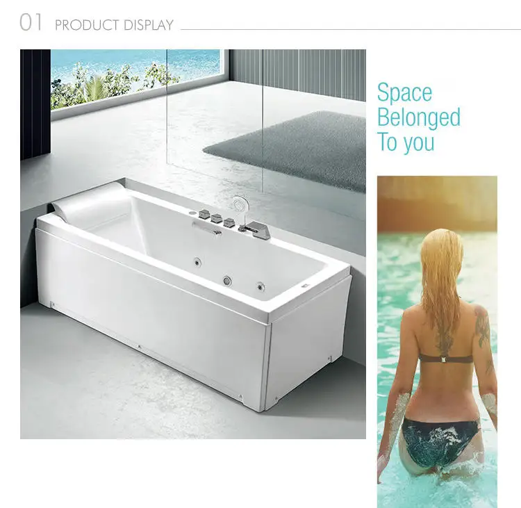 Kamali M-DE002 bathroom common low price square bathtubs whirlpools japanese soaking spa acrylic massage 99 sexi hot bath tub