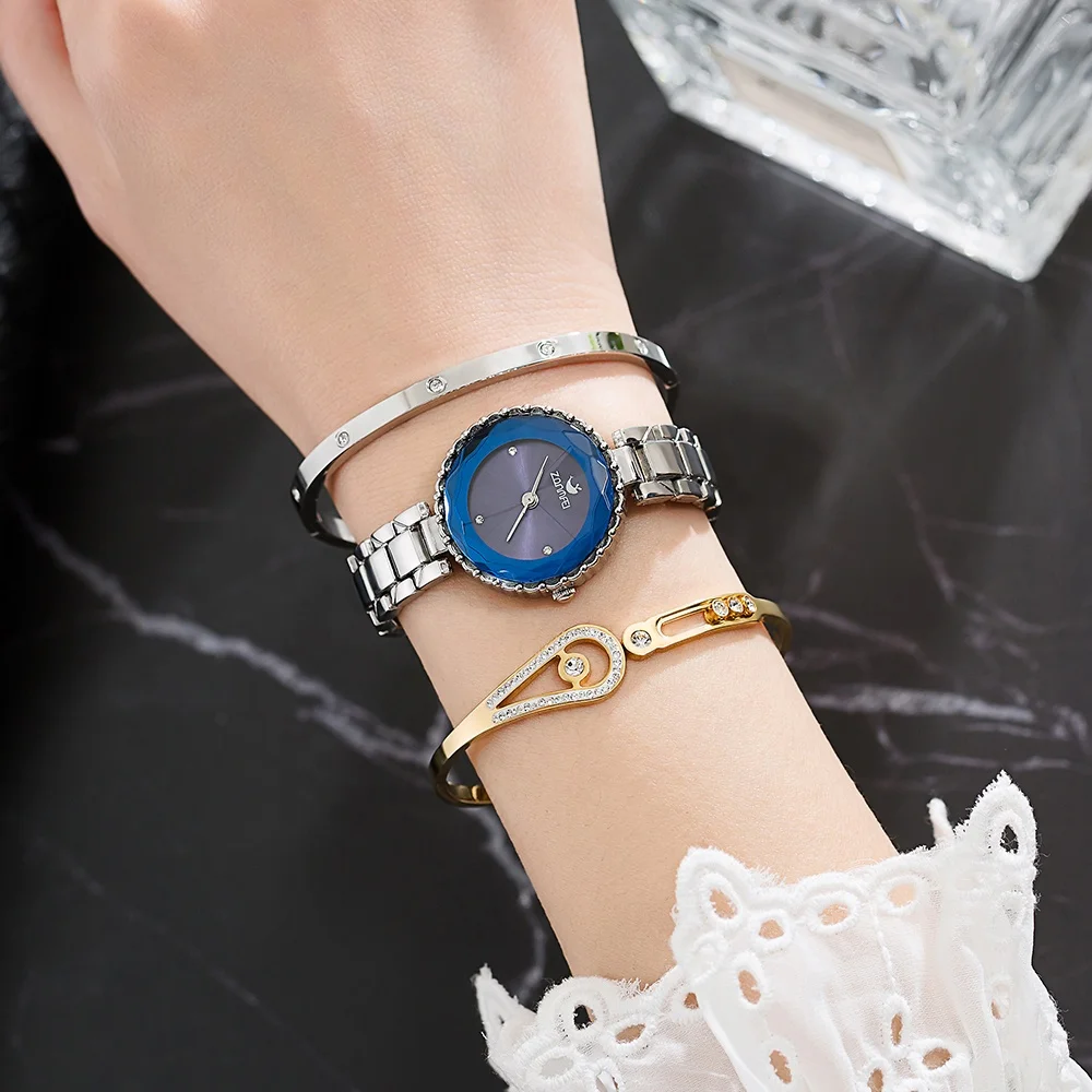 

Luxury ladies bangles & bracelets wrist watches women watch gift sets