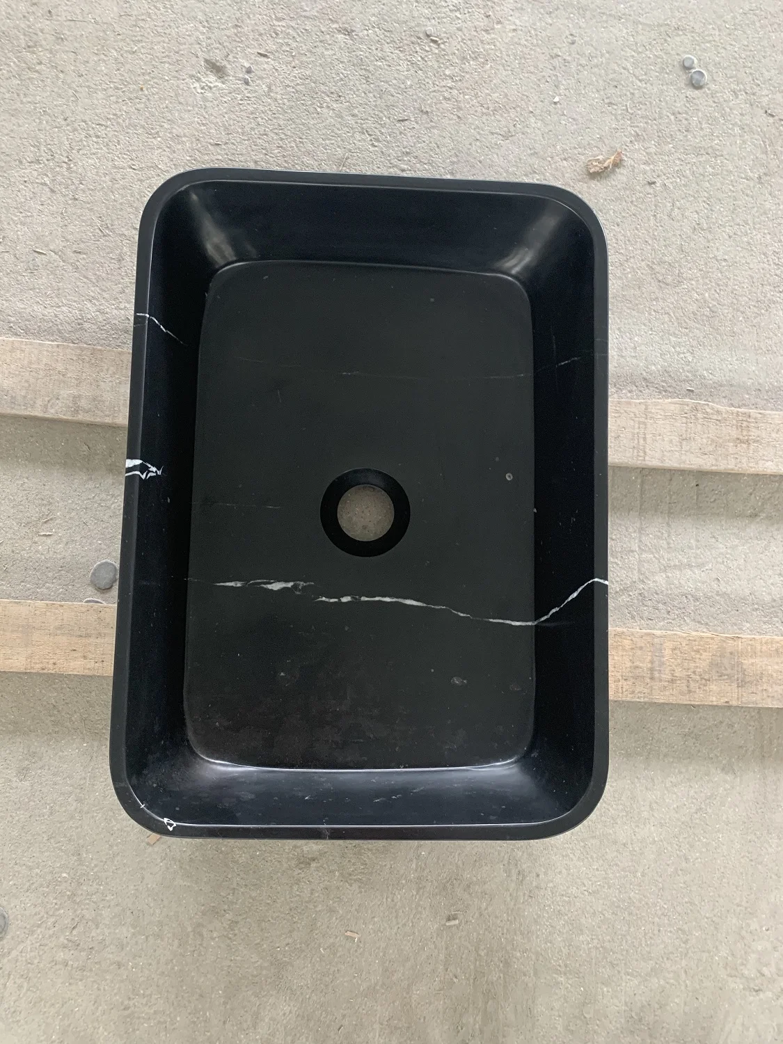 Lavabo Cuadrado De Mármol Natural,Negro,Barato,Lavabo De Piedra,Baño