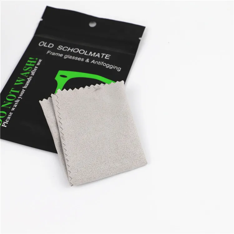 

Wholesale Reusable Microfiber Suede Cleaning Anti Fog Lens Cloth Anti Fog Wipes For Glasses Sunglasses
