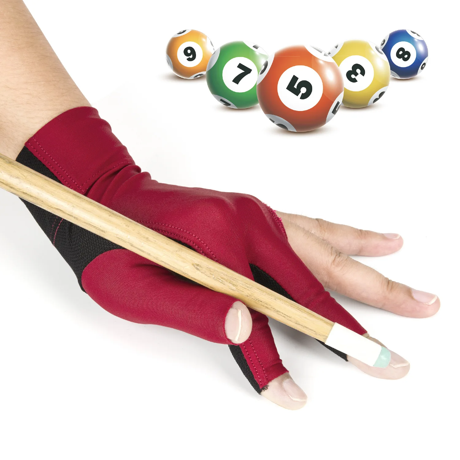 

manufacturers custom oem Snooker Game Play Shooter Sport Billiard pool Gloves, Customized
