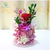 Well-designed Clear Glass-bottled Immortal Flowers with Lighting Bulb as a useful Bed Lamp