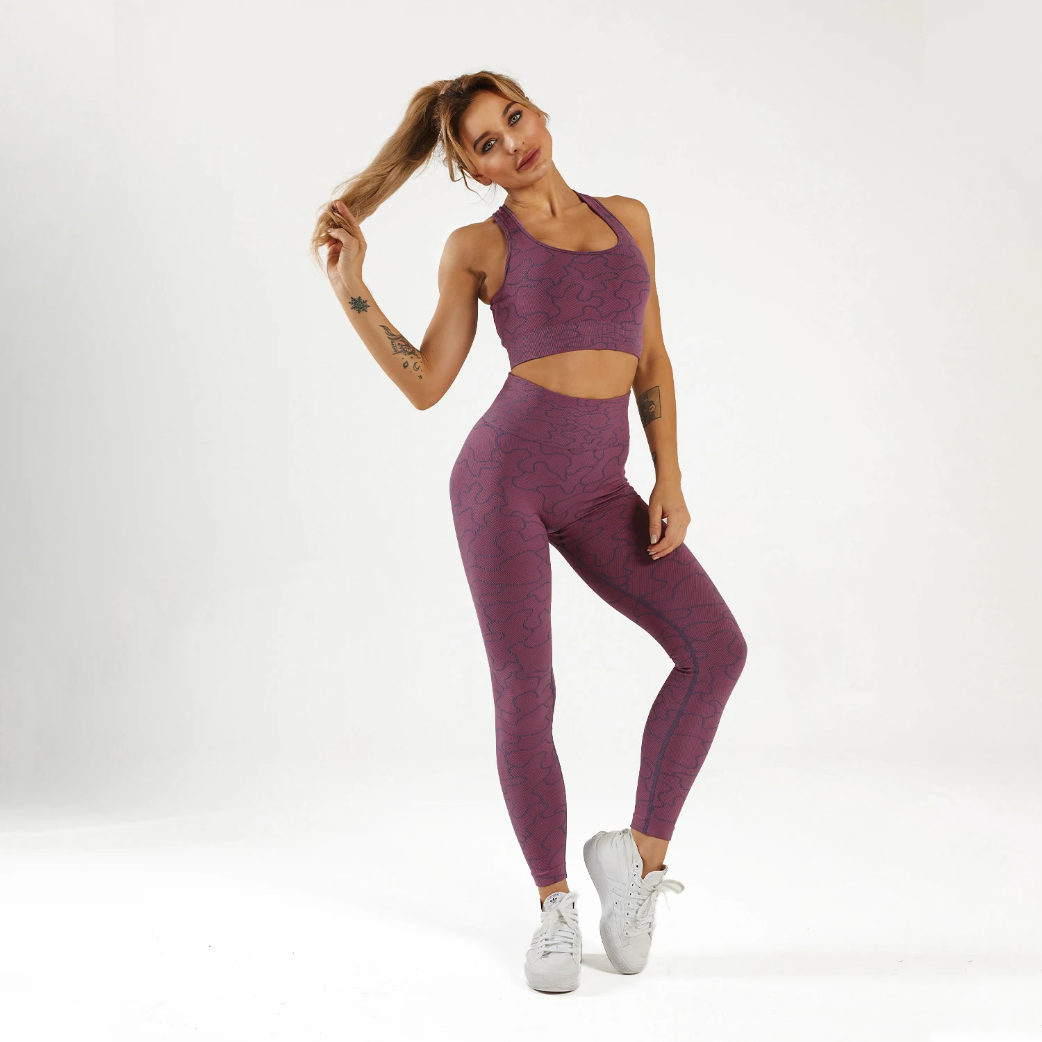 

Sexy U shape Neckline Crop Tops gym outfits gym exercise women clothes, Purple,blue, green,black,brown