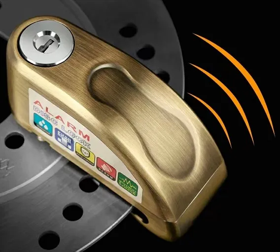 

Wholesale Anti Ttheft Disc Bike Lock Alarm Disc Brake Lock For Motorcycle