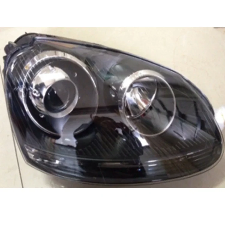 Car Light Assembly For Volkswagen Golf 5 Headlight Car Front Head Lamp with Lens 6 PIN without Motor Auto Parts