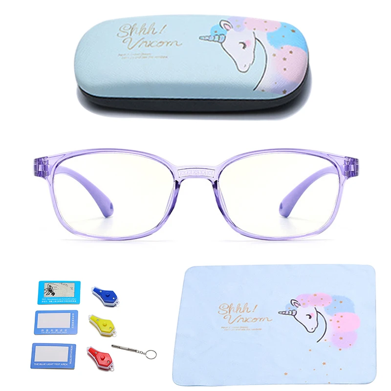 

Gaming Glasses Anti Blue Light Blocking Kids Optical Cheap Frame, 6 colors