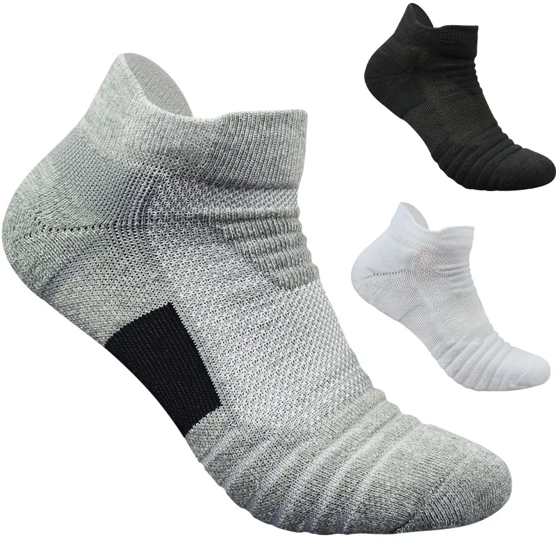 

Wholesale high quality ankle socks hiking running thicken socks anti blister with breathable mesh cotton socks