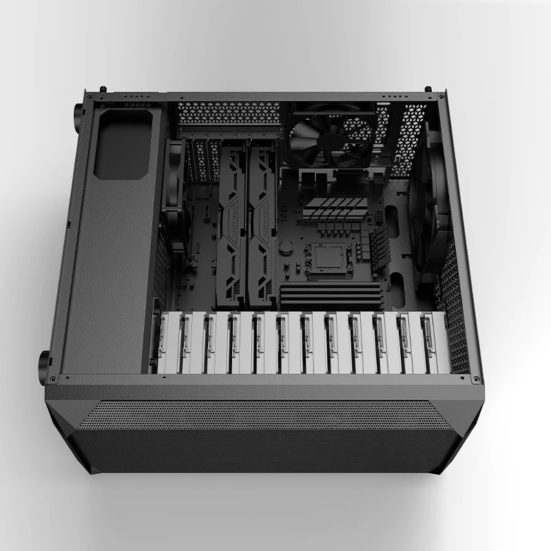 

230-14 Chia haed disk Miner 14 Card 96T 120T 144T 256T custom internal ssd drive for chia miner minning, Black painting