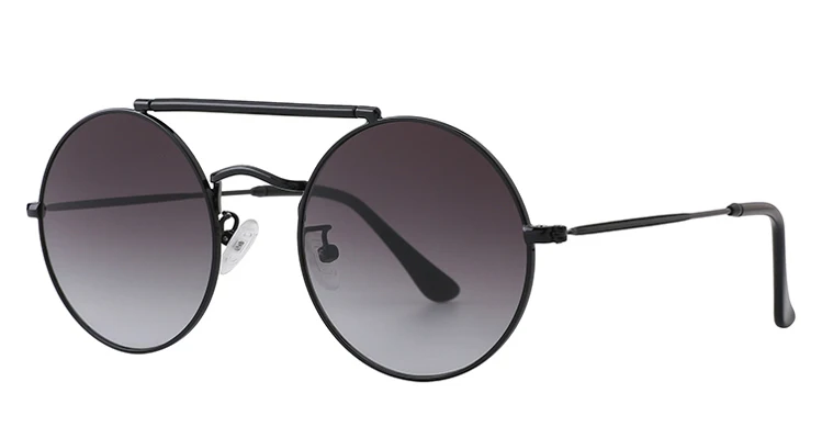 2020 Modern Design Round Women Metal Outdoor Sunglasses