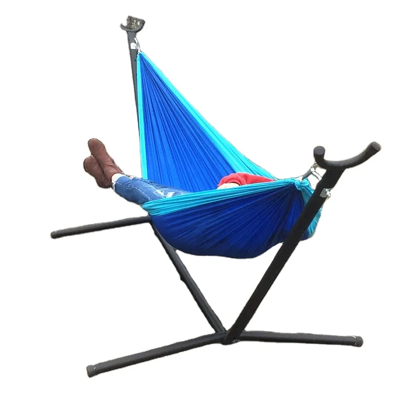 

Swing garden metal frame swing garden hammock chair stand portable hammock stand with carry bag, Original color