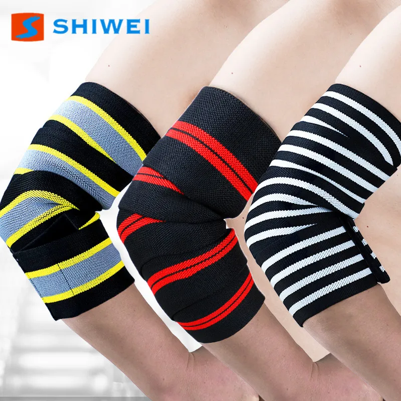 

SHIWEI-4015#Adjustable Elbow Straps Wraps weightlifting Elbow support, As picture