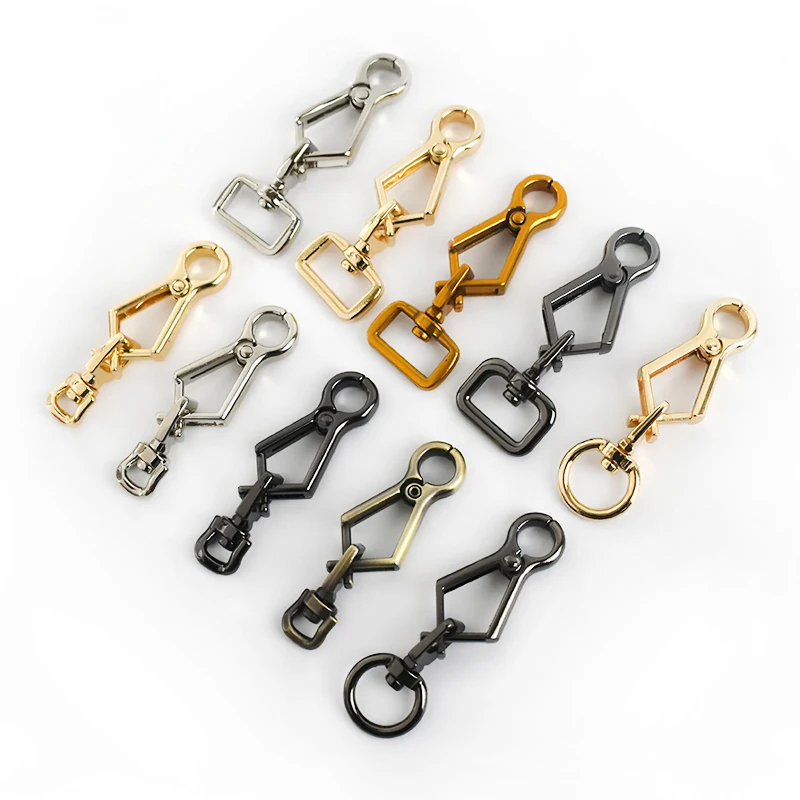 

Meetee BD364 7/13/16mm Special Hooks for Bag Hardware Spring Swivel Snap Hook Buckle Keychain Lobster Clasps Connecting Buckles
