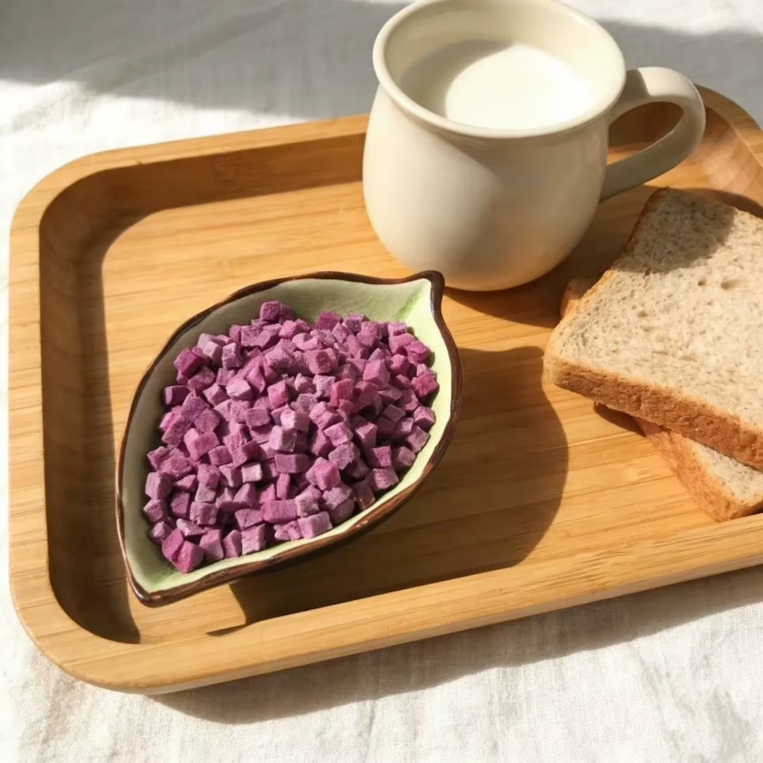Freeze Dried Purple Sweet Potato Cubes Wholesale | Bulk Purple Sweet Potato Supplier Ha222788d43db48d1b9d63f33851c850fK