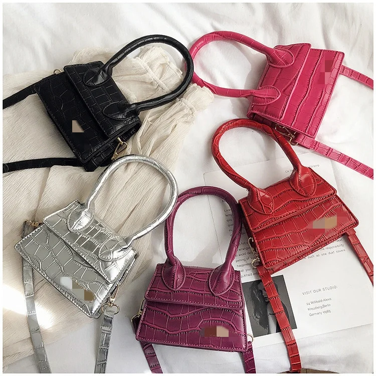 

2021 New Style Popular Fashion Mini Handbag One-shoulder Portable Messenger Small Square Bag For Ladies