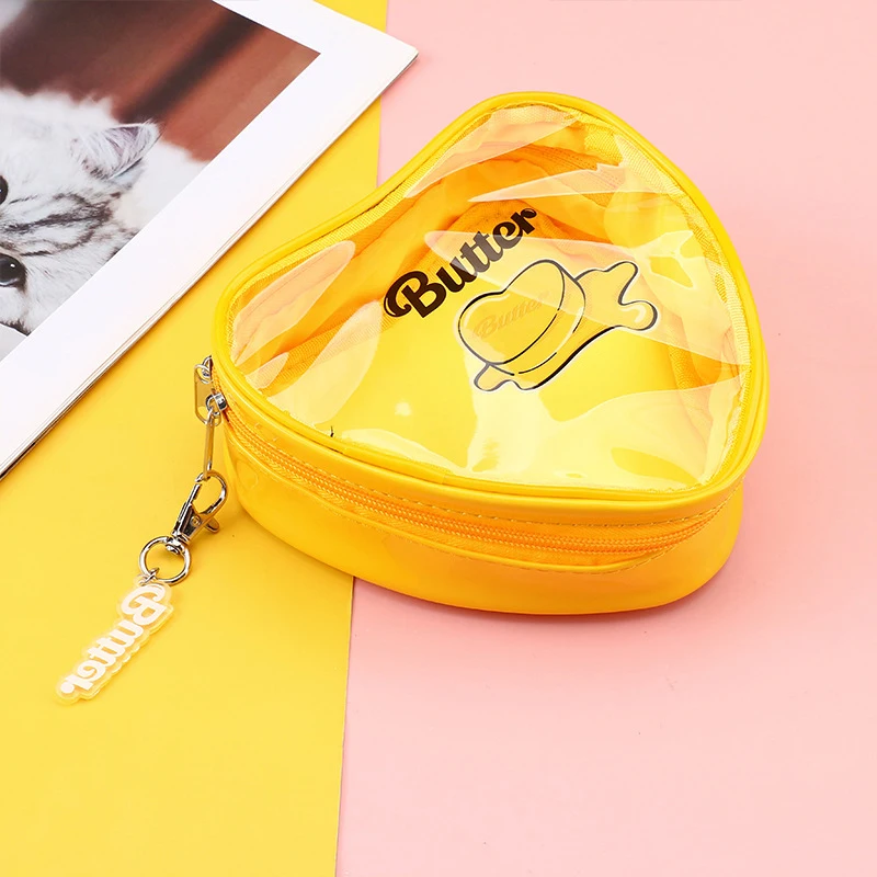 

Kpop Bag 1pcs Coin Purse Cosmetic Storage Bag Bangtan Boys Butter New Album Collective Bag Gift Q81