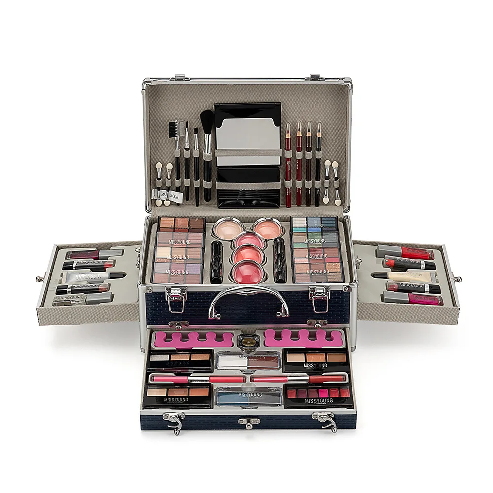 

makeup kit box for professionals full set Eyeshadow Lipstick Eyebrow Pencil makeup set all in one Gloss makeup sets cosmetics