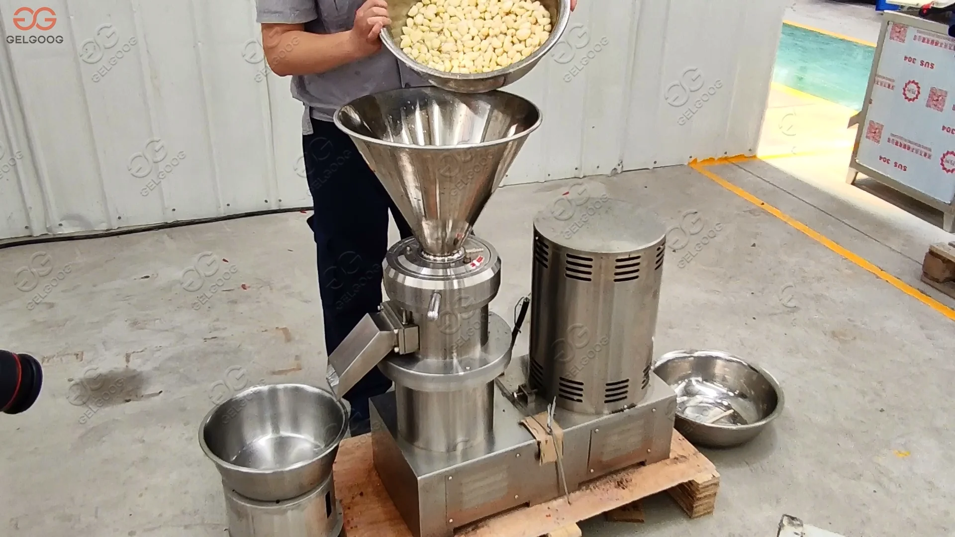 Commercial Tomato Jam Grinder Onion Ginger Grinding Garlic Paste Making