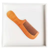 

Wholesale reuse and multifunction hotel amenities set nature wax wooden beard hair bamboo comb