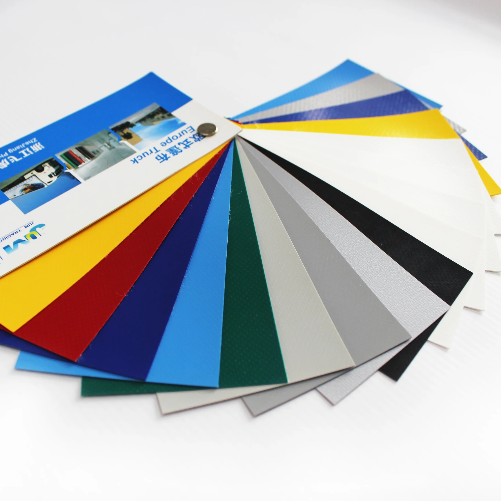 

PVC COATED FABRIC 900gsm panama for European side curtain, Blue