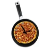fancy pizza pans design large decorative kitchen wall clocks plastic clock