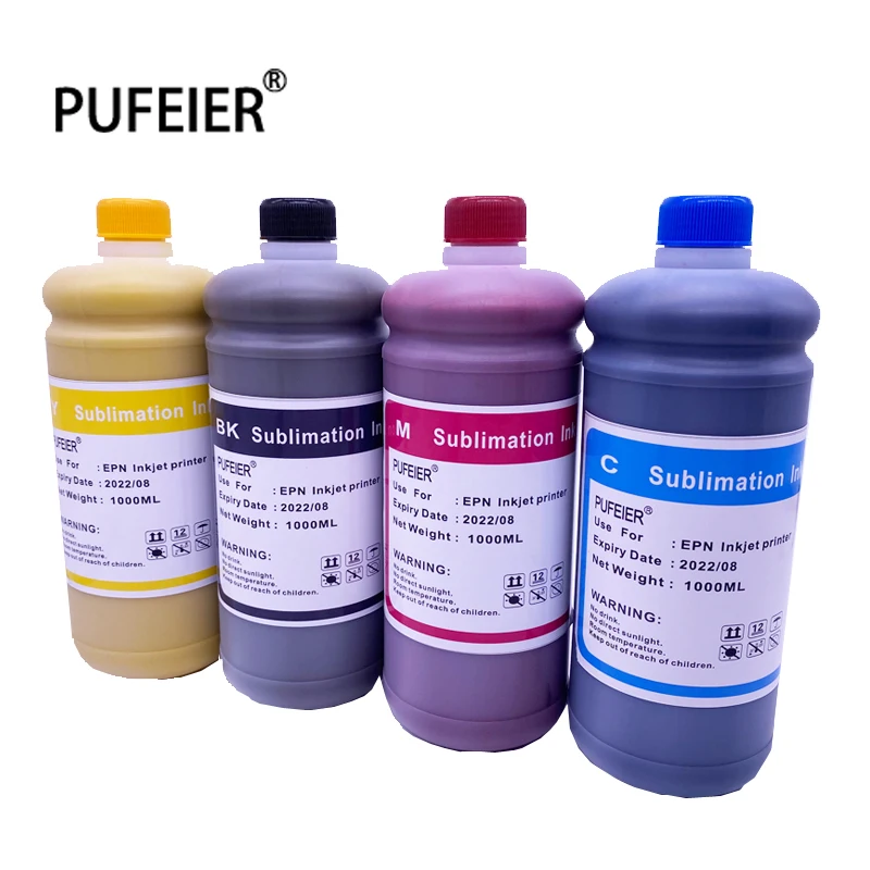 

1000ML Bottle Universal Sublimation Ink For Epson Inkjet Printer Refill Heat Transfer Ink Heat Press Ink