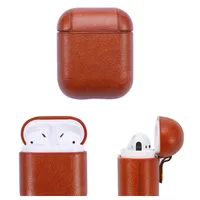 

Deluxe Fashion Leather Protective Case For AirPods Charging Case, For Leather Airpod Case