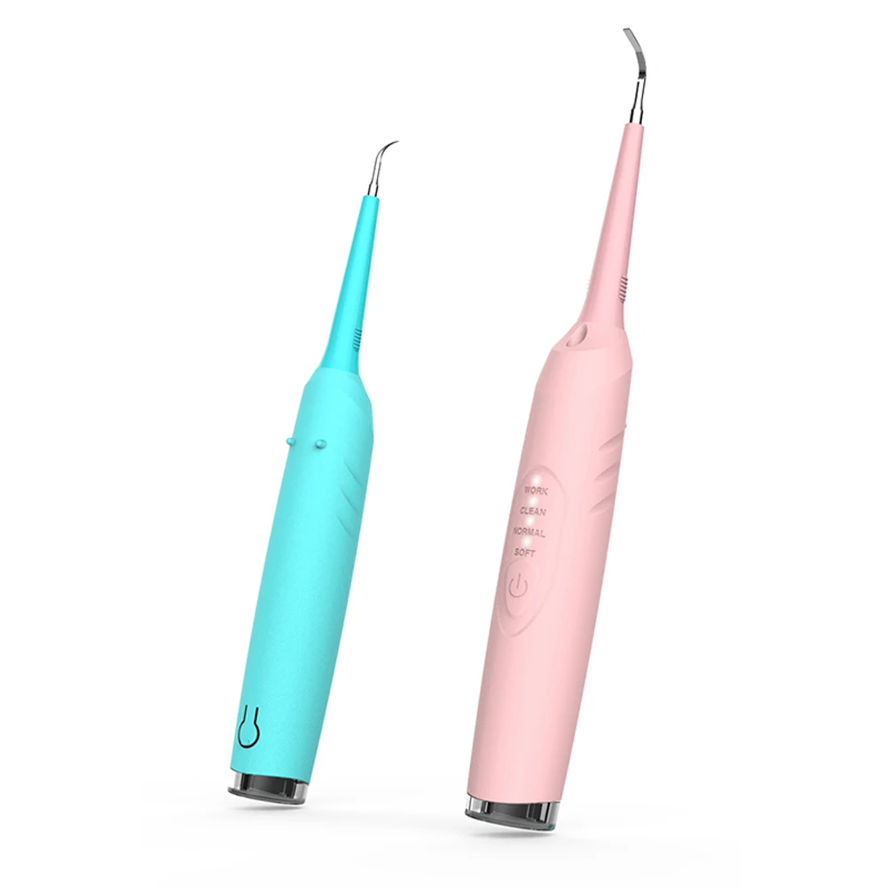 

Electronic Tooth Cleaner For Oral Hygiene Teeth Cleaning And Remove Stains On Teeth Surface, Pink/blue