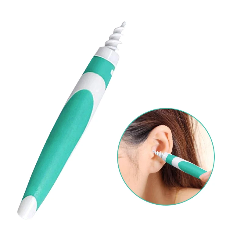 

Wholesale 16 spiral ear wax cleaner safe rotating earpick