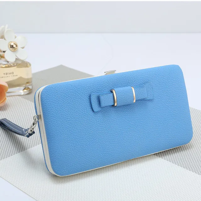 

Clutch Wallet Large Capacity Wallets Female Purse Lady Purses rivet Phone Pocket Card Holder women wallet, Black, red, blue, dark blue, pink, coffee