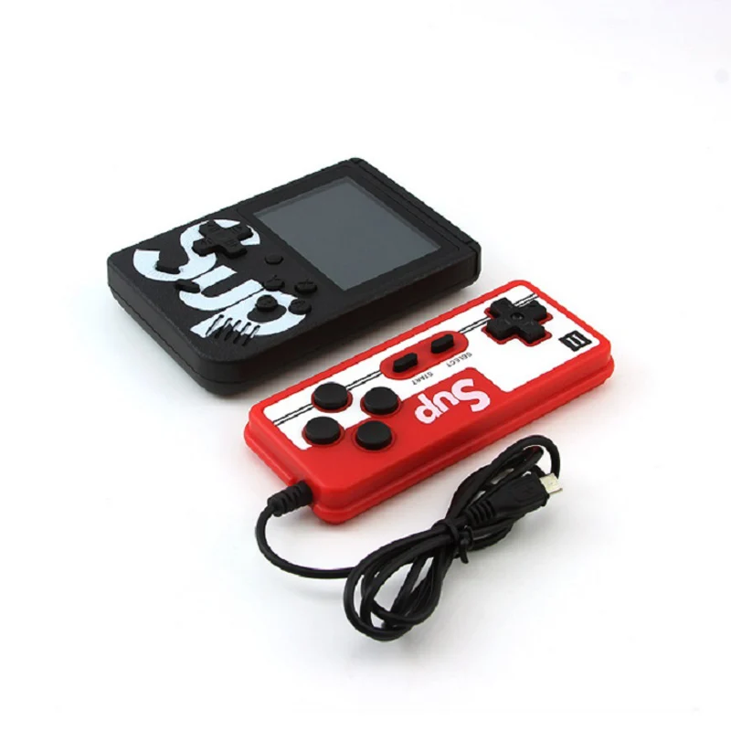 

Handheld 400 in 1 Mini game box Player Display Retro video game console Machine With Controller Gamepad 2 Players for gameboy