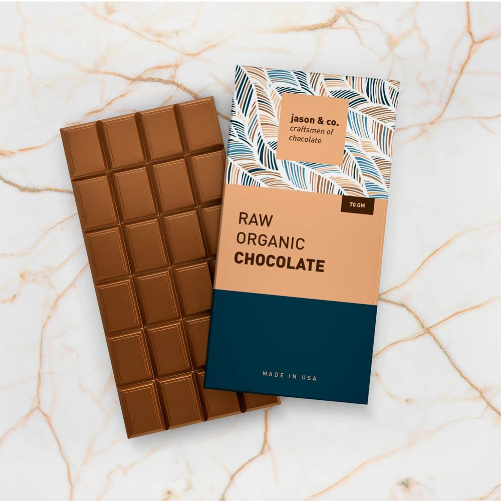 

Eco-Friendly Wholesale Paper Dark Chocolate Bar Box Custom Chocolate Bar Packaging